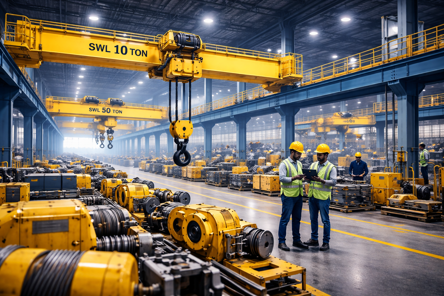 Chain Pulley Block Testing Facility