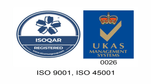 ISO 9001, ISO 45001 certified