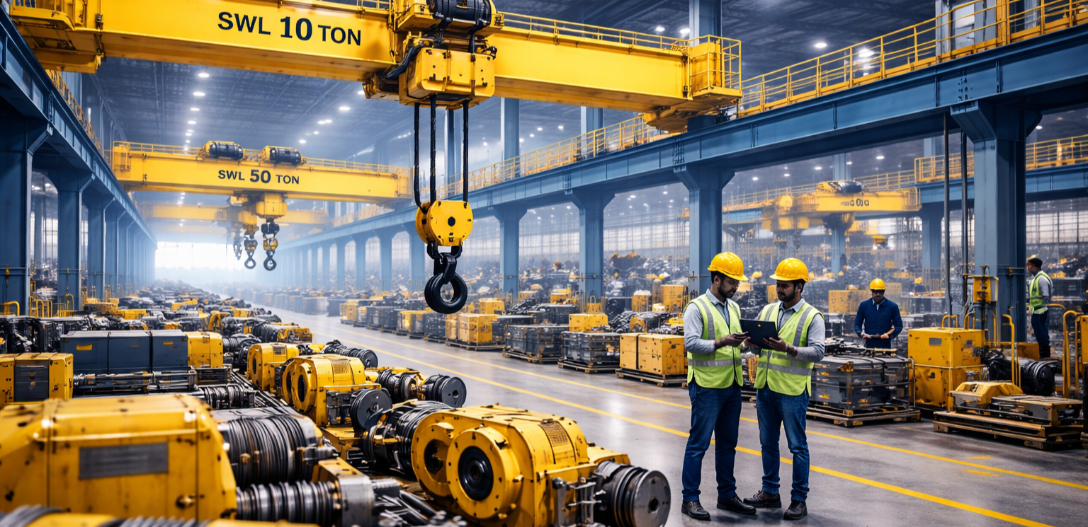 Best Crane Manufacturer in India – Top Industrial Brands